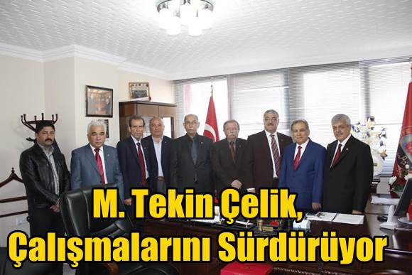 &Ccedil;elik, &Ccedil;alışmalarını S&uuml;rd&uuml;r&uuml;yor