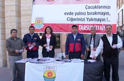 Yangınlara Karşı Halkı Bilin&ccedil;lendiriliyor