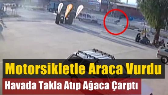 Tarsus'ta İsmail &Ccedil;&uuml;r&uuml;k inanılmaz bir kaza atlattı