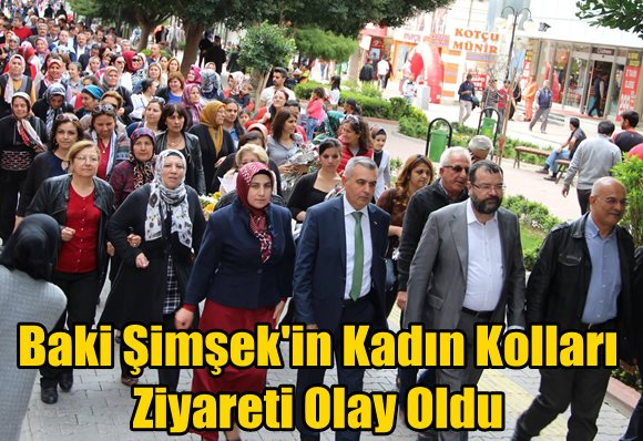 MHP Milletvekili Aday Adayı Baki Şimşek Kadın Kollarını Ziyaret Etti