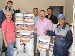 Boya &Uuml;retimine Başlandı