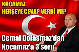 Dolaşmaz'dan Kocamaz'a 3 Soru