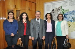 Tarsus'taki Ana Okulu M&uuml;d&uuml;rleri, Milli Eğitim M&uuml;d&uuml;r&uuml;'n&uuml; Ziyaret Etti