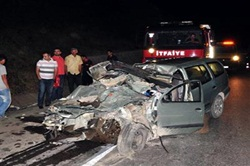 Tarsus'ta Kaza 1 &Ouml;l&uuml; 3 Yaralı