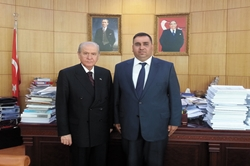 Şevket Can Bahçeli İle Bayramlaştı