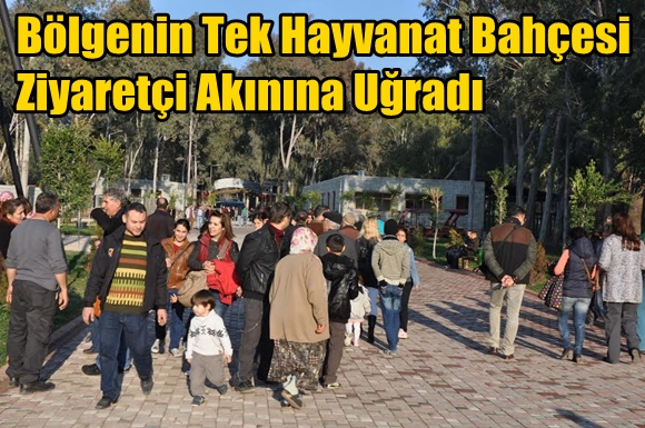 B&ouml;lgenin Tek Hayvanat Bah&ccedil;esi Ziyaret&ccedil;i Akınına Uğradı