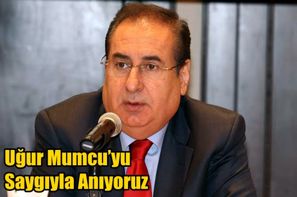 Uğur Mumcu&rsquo;yu Saygıyla Anıyoruz