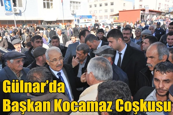 G&uuml;lnar&rsquo;da Başkan Kocamaz Coşkusu