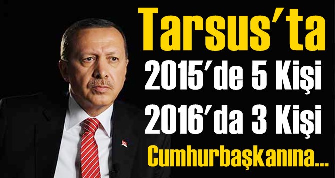 Tarsus'ta Cumhurbaşkanına Hakaret Edenlere Yasal İşlem Yapıldı
