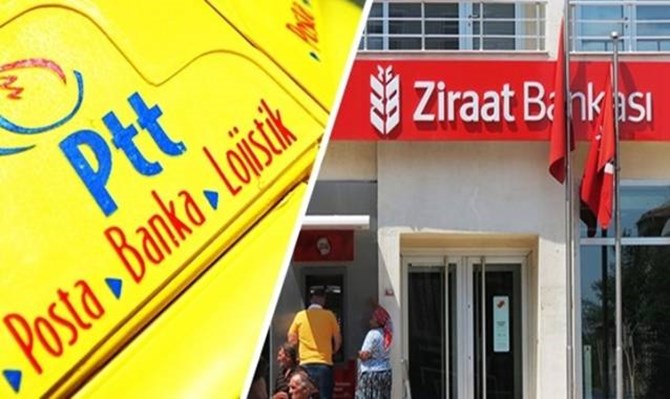 Ziraat Bankası ve PTT devredildi