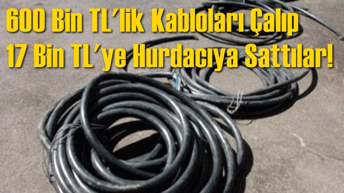 Hızlı Tren Hattından Elektrik Kablosu Hırsızlığı