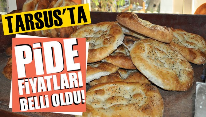 Tarsus'ta Ramazan Pidesinin Fiyatı Belli Oldu