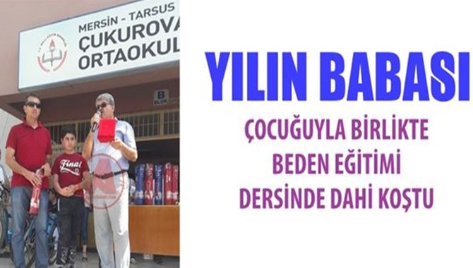 Kaza sonrası sakatlanan oğluyla birlikte derse girdi