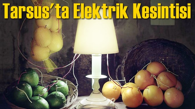 Tarsus'ta Elektrik Kesintisi