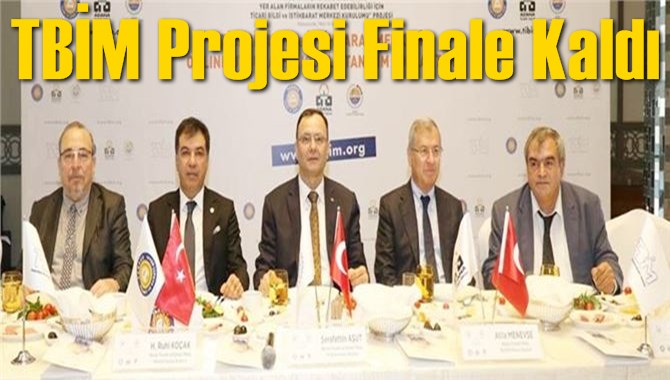TBİM Projesi Finale Kaldı