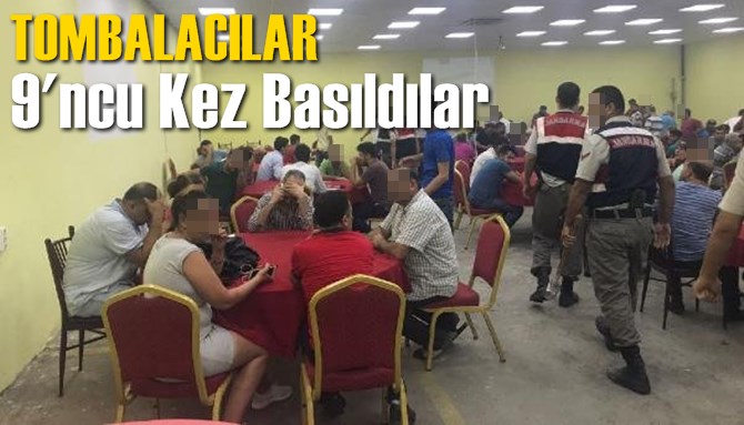 Tarsus'ta Tombalacılar 9'ncu Kez Basıldı