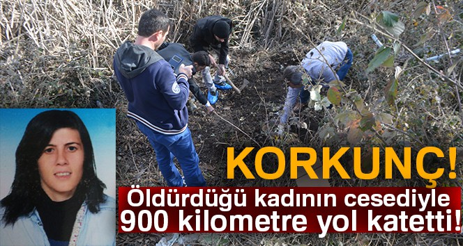 Öldürdüğü Kadının Cesediyle 900 Kilometre Yol Katetti