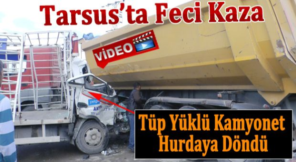 Tarsus&rsquo;ta Trafik Kazası: 1 Yaralı