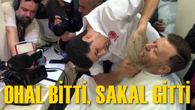 CHP'li Aytuğ Atıcı Ohal Bitince Sakalını Kestirdi