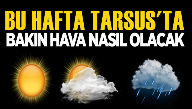 Tarsus Hava Durumu