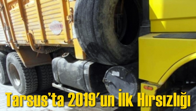 Tarsus&rsquo;ta 2019'un İlk Hırsızlığı