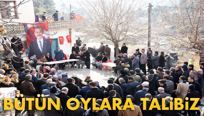 Başkan Can, &lsquo;&rsquo;Tarsus&rsquo;ta ki Mahallelerimizde, K&ouml;ylerimizde B&uuml;t&uuml;n Oylara Talibiz&rsquo;&rsquo;
