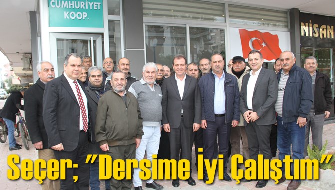 Se&ccedil;er; "Dersime İyi &Ccedil;alıştım"