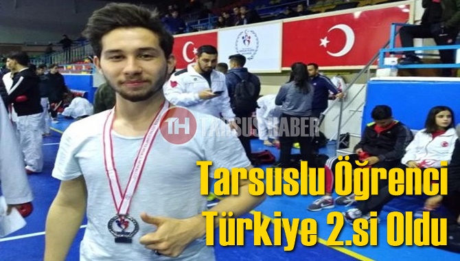 Tarsuslu &Ouml;ğrenci T&uuml;rkiye 2.si Oldu