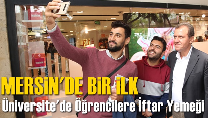 Başkan Se&ccedil;er &Uuml;niversite &Ouml;ğrencilerini Unutmadı, B&uuml;y&uuml;kşehir&rsquo;den Bir İlk &lsquo;Kamp&uuml;ste İftar Vakti&rsquo;