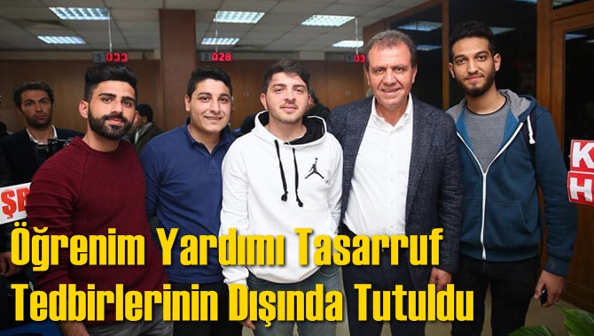 &Ouml;ğrenim Yardımının &Uuml;&ccedil;&uuml;nc&uuml; Taksiti Yatırıldı, &Ouml;ğrenim Yardımı Tasarruf Tedbirlerinin Dışında Tutuldu