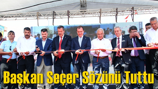 Başkan Se&ccedil;er S&ouml;z&uuml;n&uuml; Tuttu 