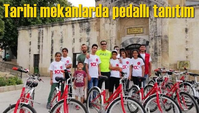 Tarihi mekanlarda pedallı tanıtım