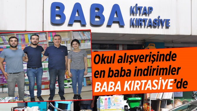 Tarsus'ta En Ucuz Kırtasiye &Uuml;r&uuml;nleri Nerede Satılır? Tarsus Baba Kırtasiye Nerede, Adresi, Telefonu
