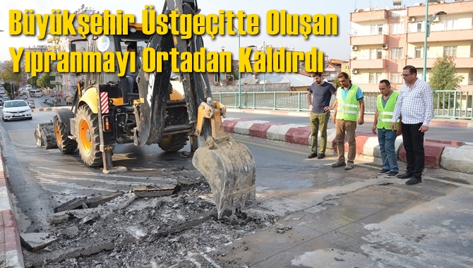 B&uuml;y&uuml;kşehir &Uuml;stge&ccedil;itte Oluşan Yıpranmayı Ortadan Kaldırdı
