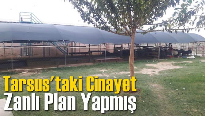 Tarsus'taki Cinayet İ&ccedil;in Plan Yapmış