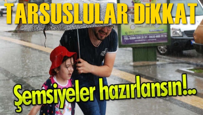 Yağış Geliyor, Sıcaklık D&uuml;ş&uuml;yor!