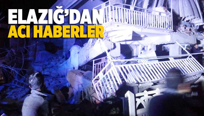 Elazığ’daki Depremde 4 Kişi Hayatını Kaybetti