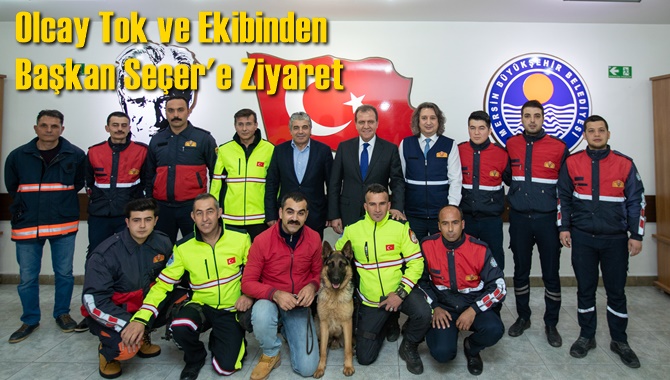 B&uuml;y&uuml;kşehir İtfaiyesinin Kahraman Ekibinden Başkan Se&ccedil;er&rsquo;e Ziyaret