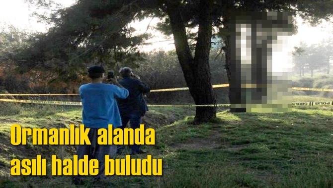 Ormanlık alanda asılı bulunan gencin ailesi perişan oldu