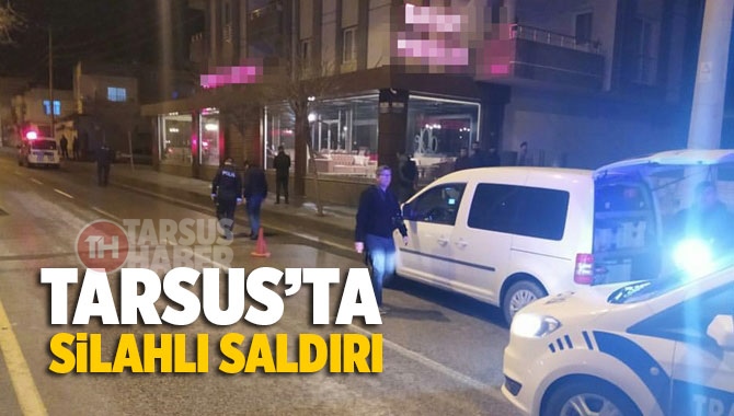 Tarsus'ta Mobilya Mağazasına Silahlı Saldırı
