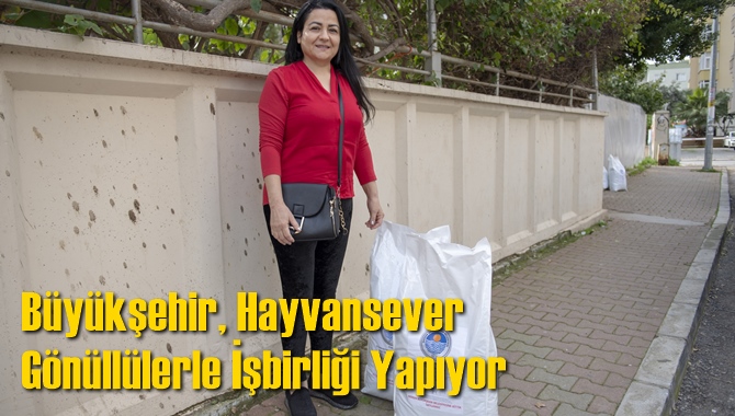 B&uuml;y&uuml;kşehir, Hayvansever G&ouml;n&uuml;ll&uuml;lerle İşbirliği Yapıyor