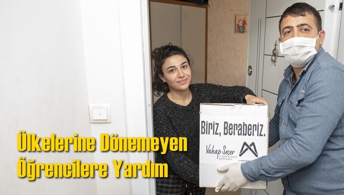 B&uuml;y&uuml;kşehir, Salgın Nedeniyle Ailelerine Kavuşamayan &Ouml;ğrencilerin Yanında