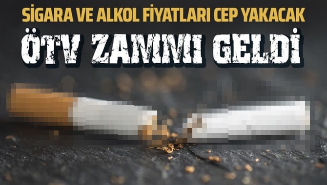 Sigara ve Alkole &Ouml;TV Zammı Geldi
