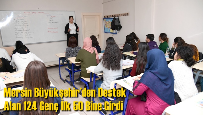 Mersin B&uuml;y&uuml;kşehir&rsquo;den Destek Alan 124 Gen&ccedil; İlk 50 Bine Girdi