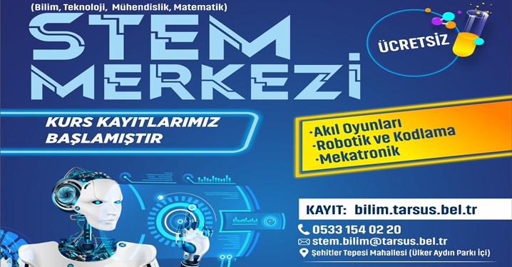STEM Merkezi At&ouml;lye Kayıtları Başladı