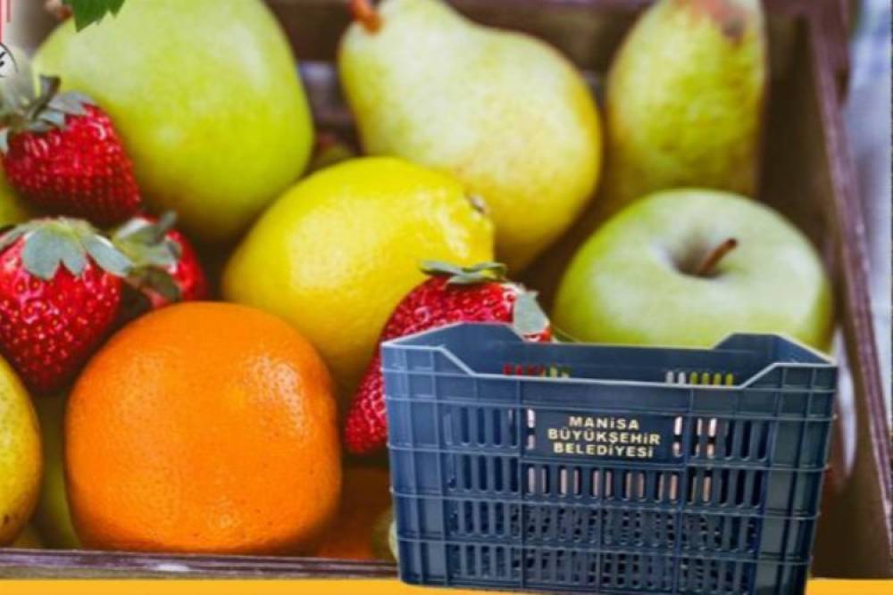 Manisalı &uuml;reticiye binlerce y&uuml;zde 100 hibeli kasa ve sepet dağıtılacak