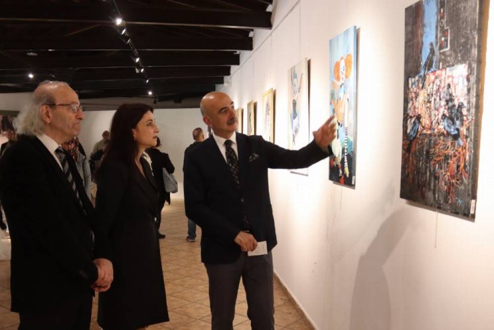 İzmit'te T&uuml;rkan &Ccedil;oban'dan ilk kişisel resim sergisi