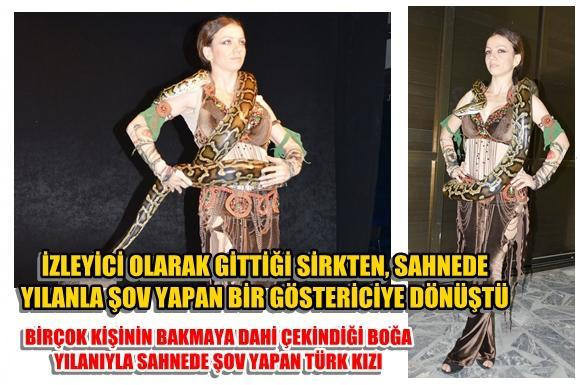 Yılanla Şov Yapan M&uuml;r&uuml;vet Uzuntaş'a B&uuml;y&uuml;k İlgi