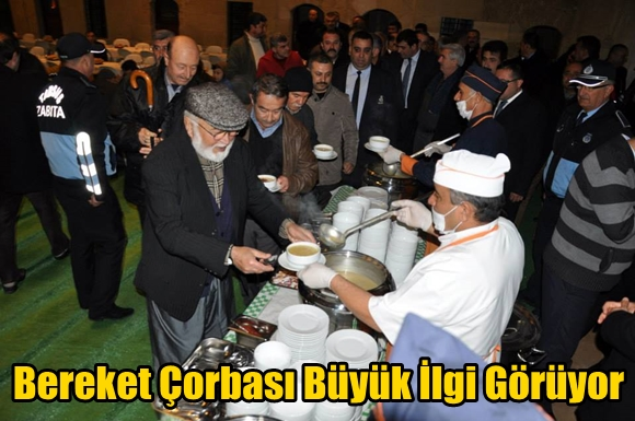 Bereket &Ccedil;orbası B&uuml;y&uuml;k İlgi G&ouml;r&uuml;yor