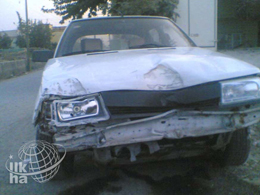 Tarsus'ta Trafik Kazası 1 Yaralı